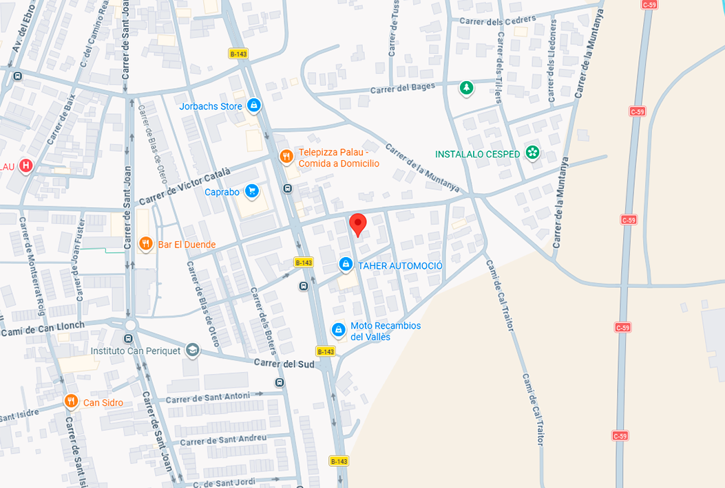 Mapa Barcelona