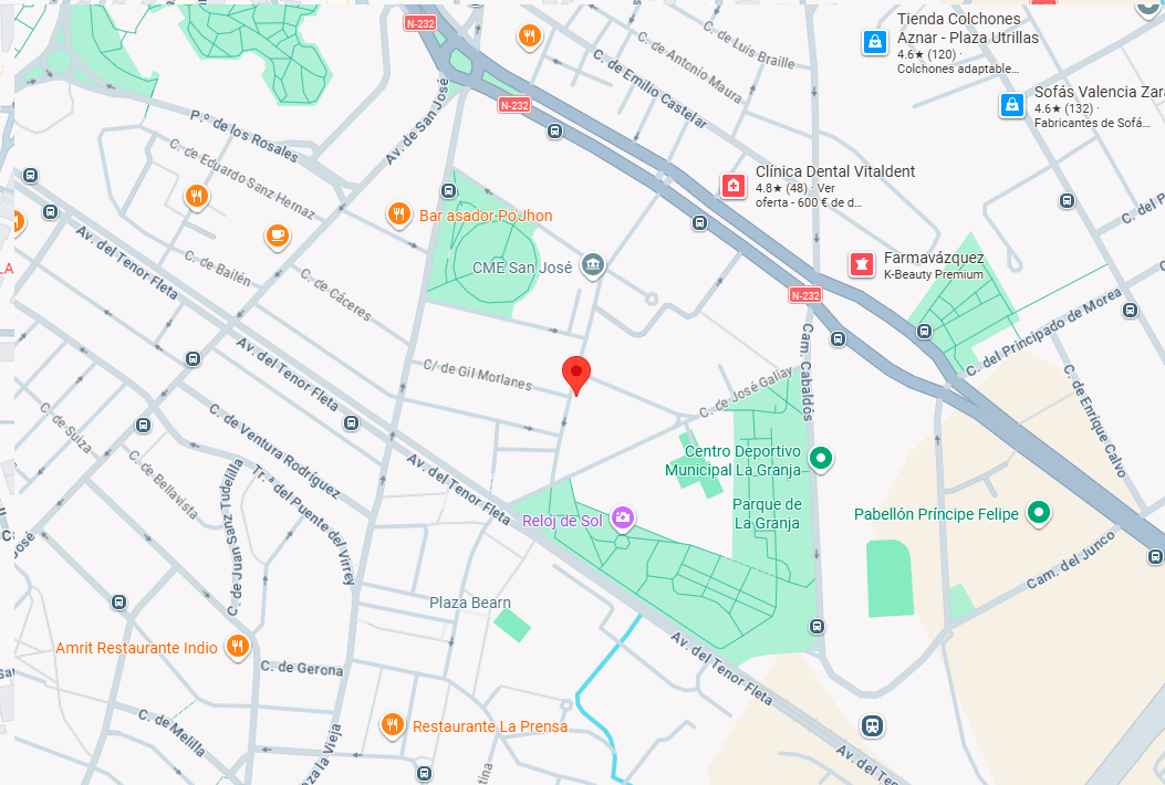 Mapa Zaragoza